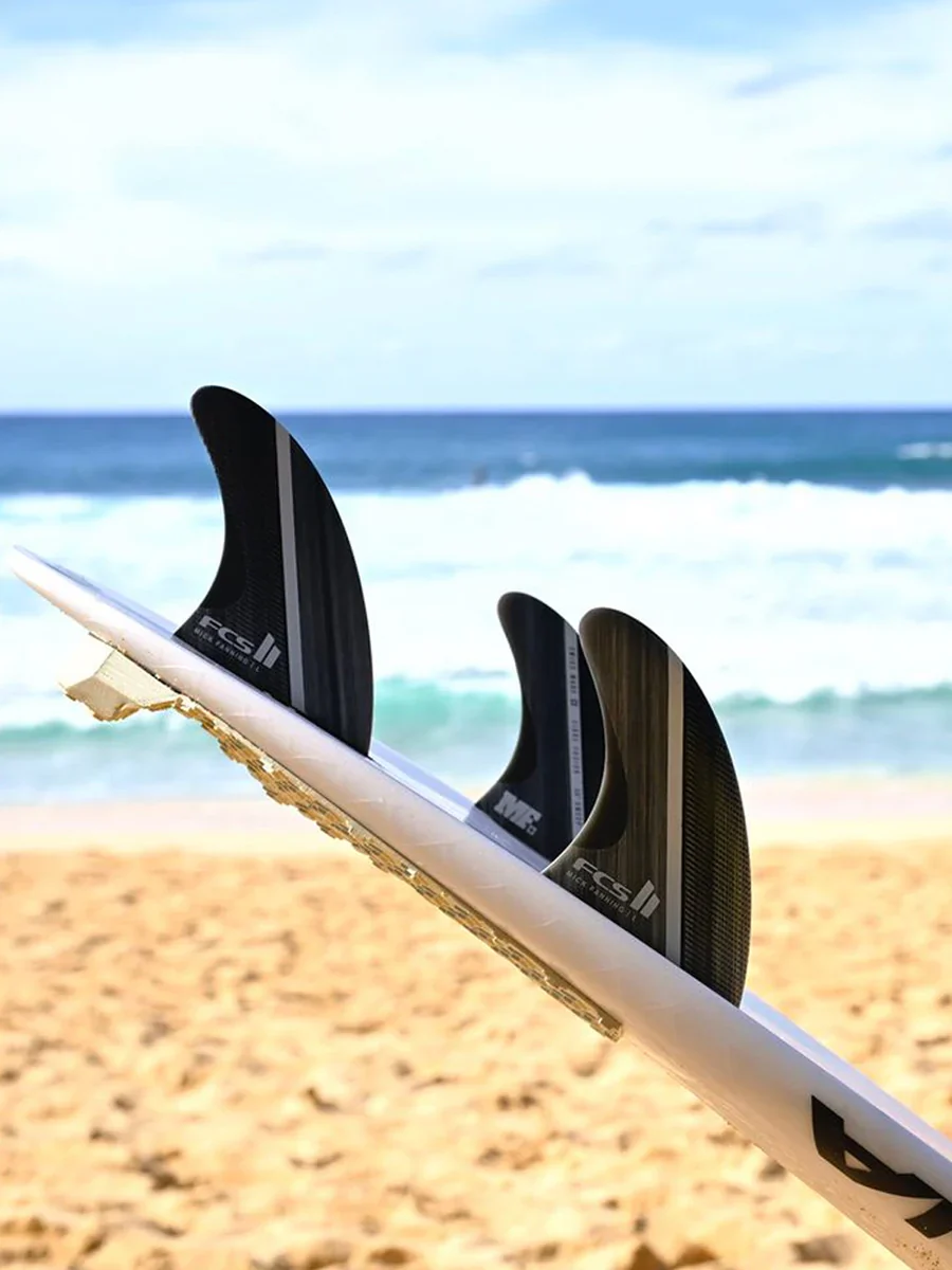 FCS II Mick Fanning Fibre Fusion Tri Fin Set - Image 2