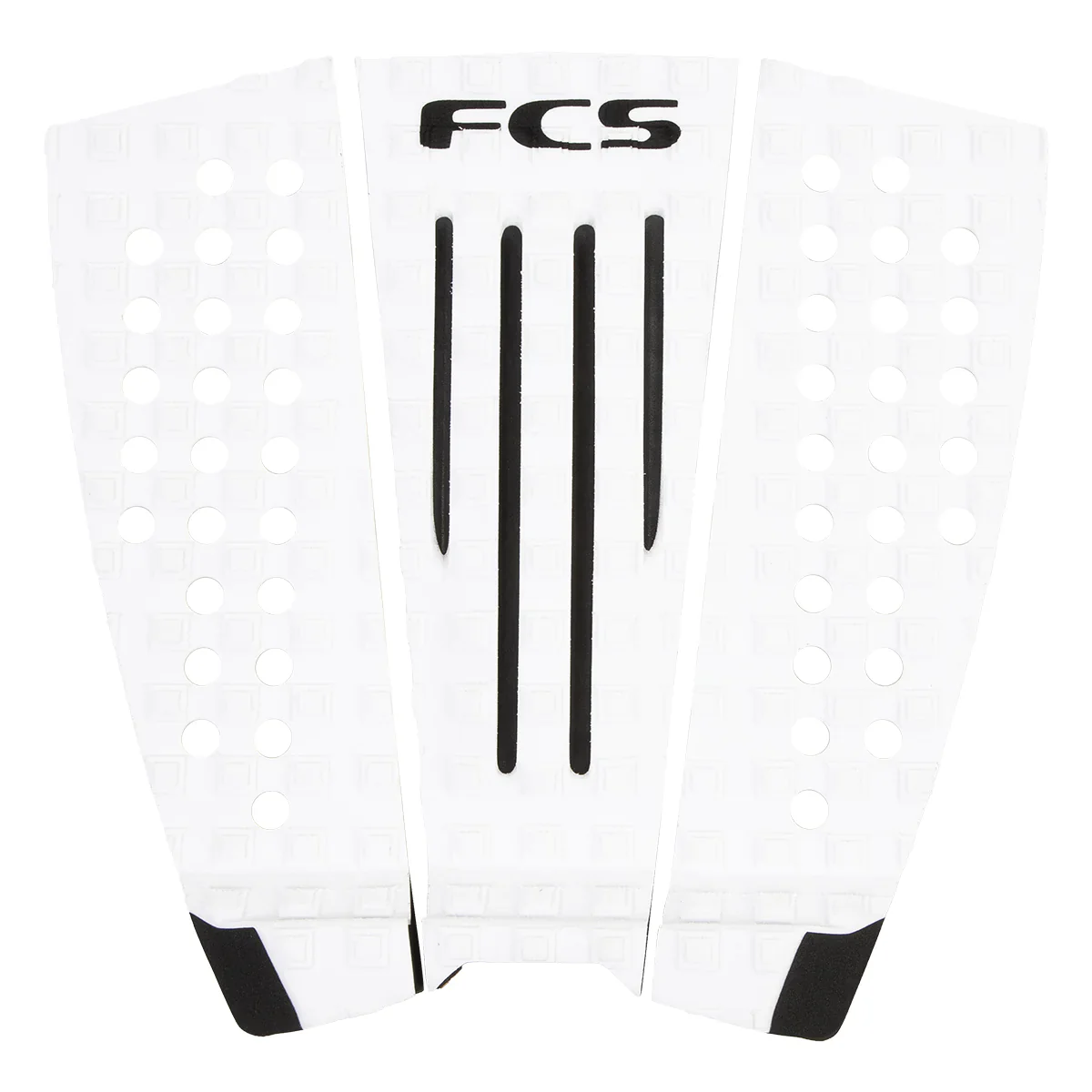 FCS Julian Wilson Traction Tail Pad - White/Black - Image 2