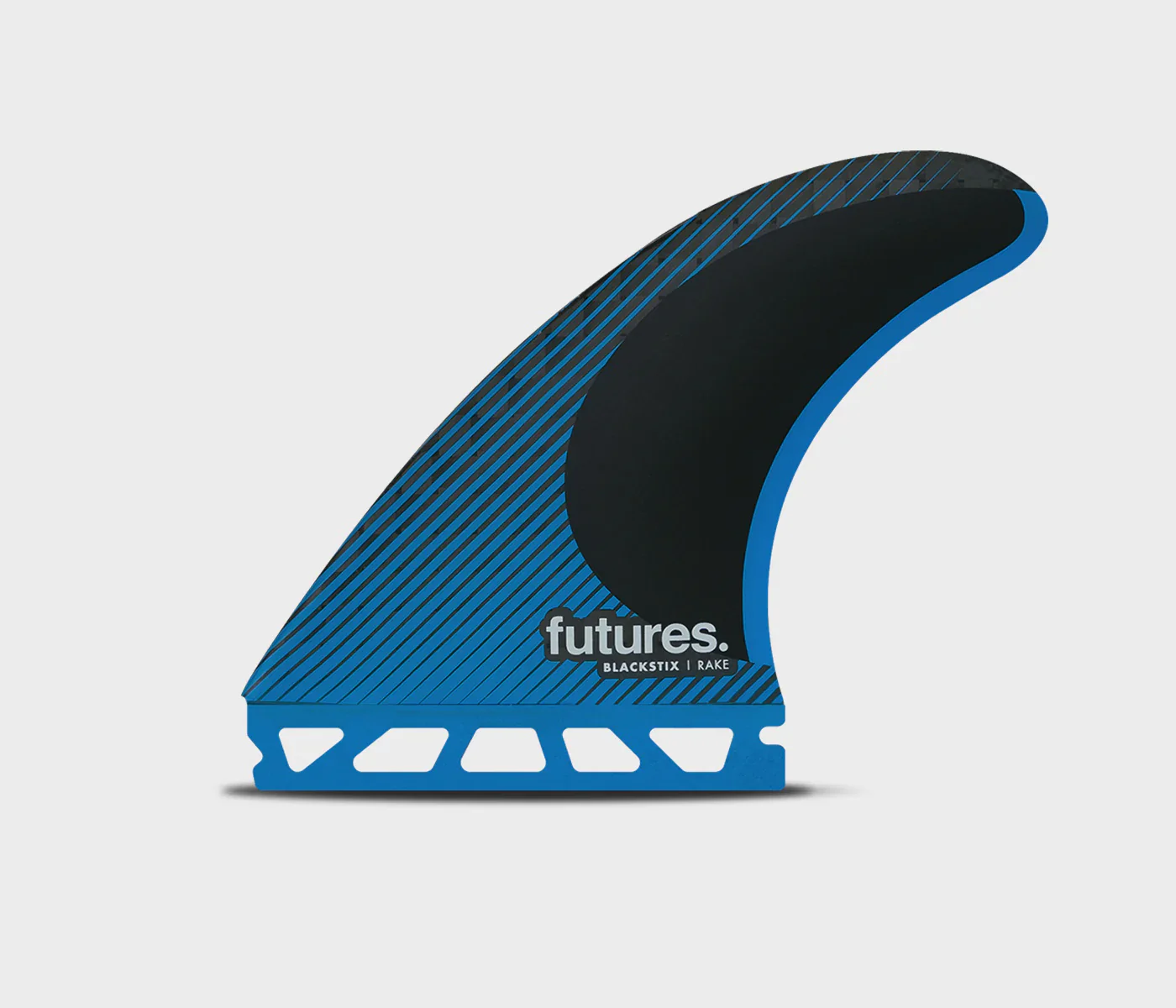Futures R6 Blackstix Thruster Fin Set - Blue